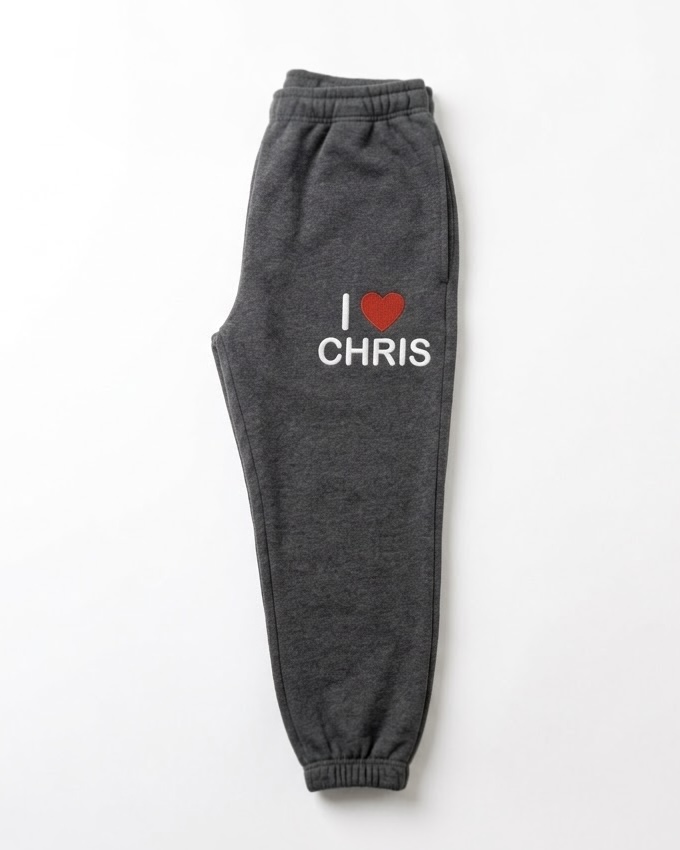 I Love Chris Sweatpants